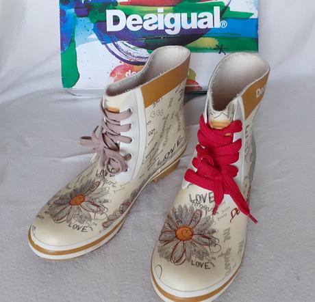 Dámske nízke gumáky desigual č. 41, desigual,41