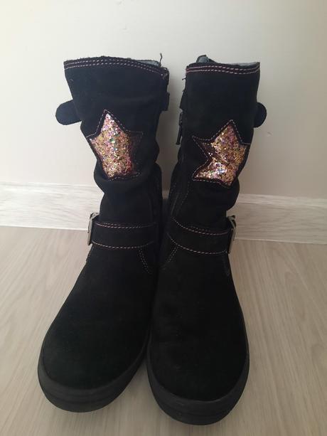 Kožené čižmy richter (vd 21,5 cm), richter,33