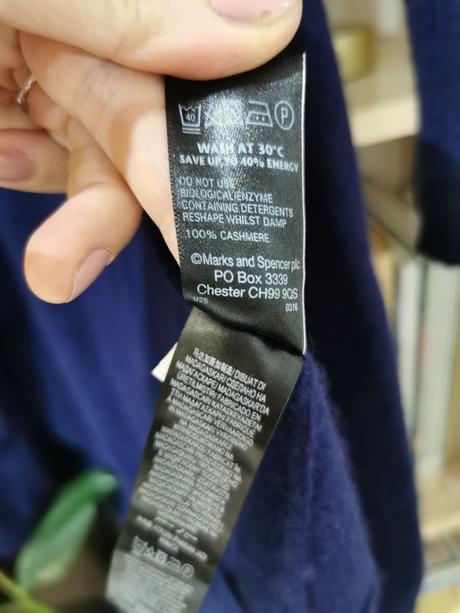 100perc. kašmírovy kardigan, marks & spencer,m