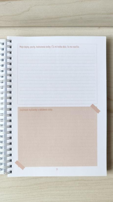 Knižný zápisník diár na knižky 180 strán,