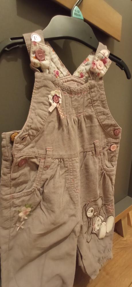 Dievčenské nohavice na traky 68 (3-6m), next,68