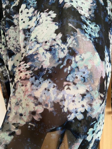 Ľahká kvetinové blúzka, c&a,xl