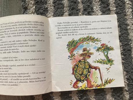 O zajkovi nebojkovi -prvé vyd.1985, 