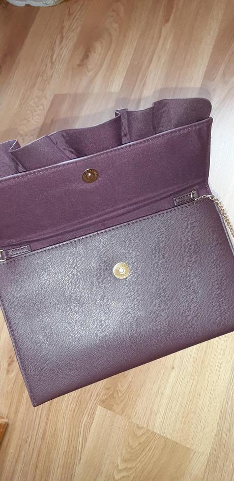 Bordová listová kabelka, pepco