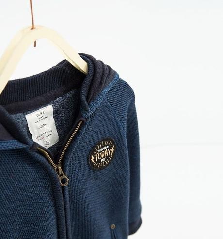 Frajerský svetrík s kapucou vel.6 r., zara,116