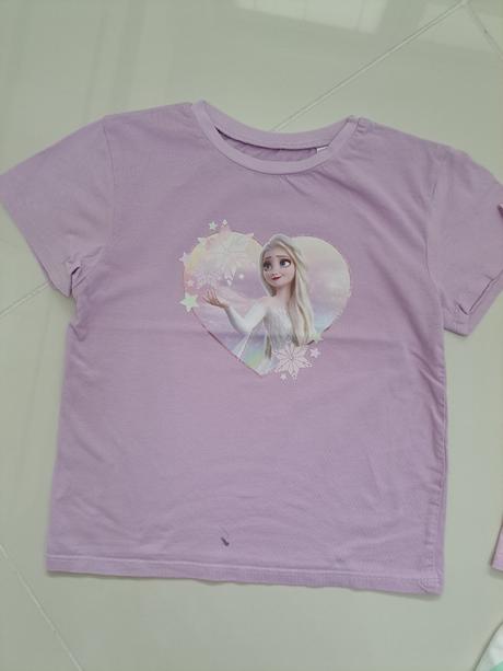 Tričká frozen 2ks, h&m,110