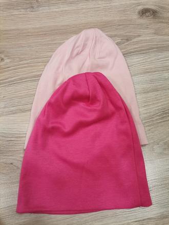 2 x uni dievčenské prechodné čiapky, 