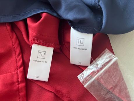 Tu červená a modrá blúzka vel.44, tu,44 / xl