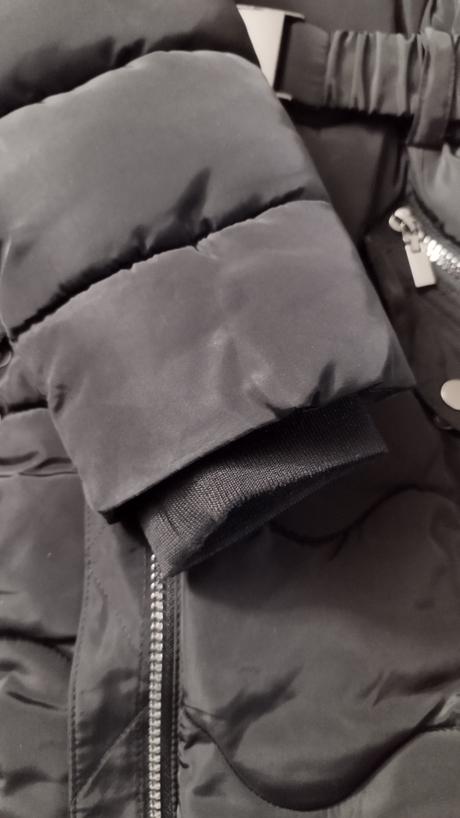 Čierna zimná bunda predĺžená 164, f&f,164