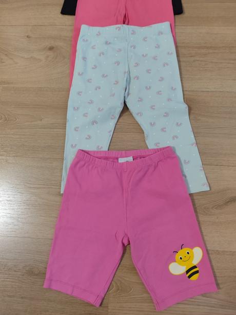 Kraťasové legíny, h&m,128