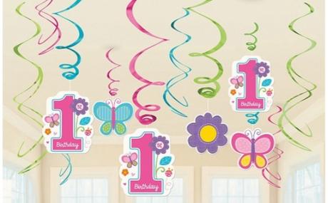 Dekoracia 1. narodeniny dievča, 