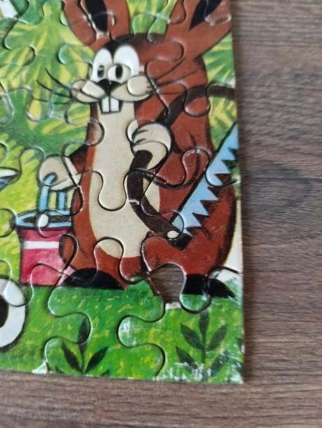 Puzzle krtko a labkova patrola, 
