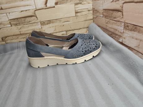 Rieker 38 - dámske našuchovacie sandále, rieker,38