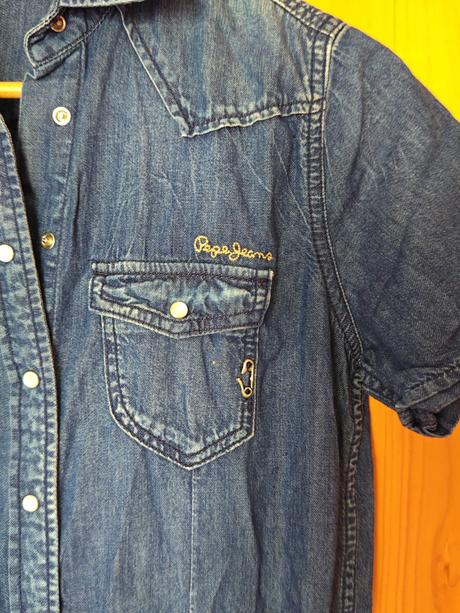Pepe jeans riflovy letny overal, pepe jeans,m