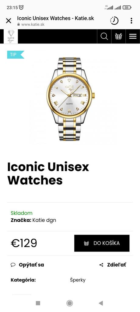Hodinky, 