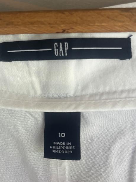 Ľanovo-bavlnené šortky gap, gap,40