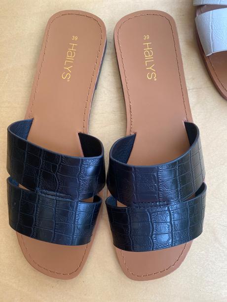 Šľapky hailys čierne 39, 39