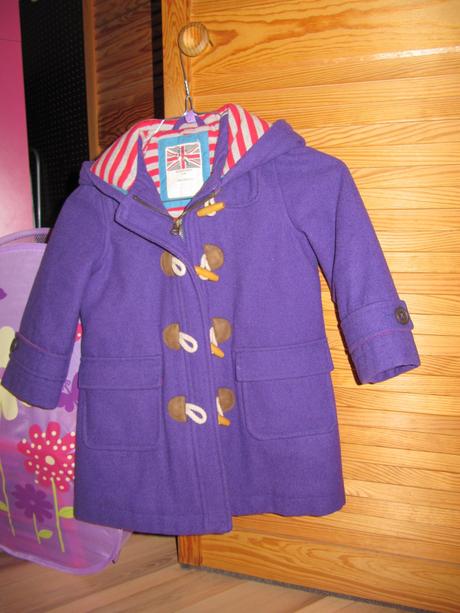 Krásny teplý kabátik mini boden z uk s poštovným, mini boden,98