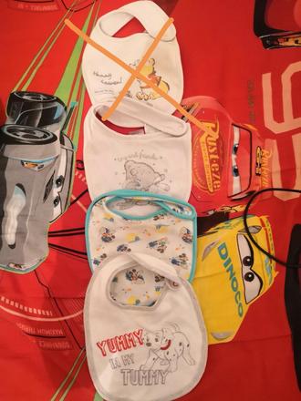 Detské podbradniky,