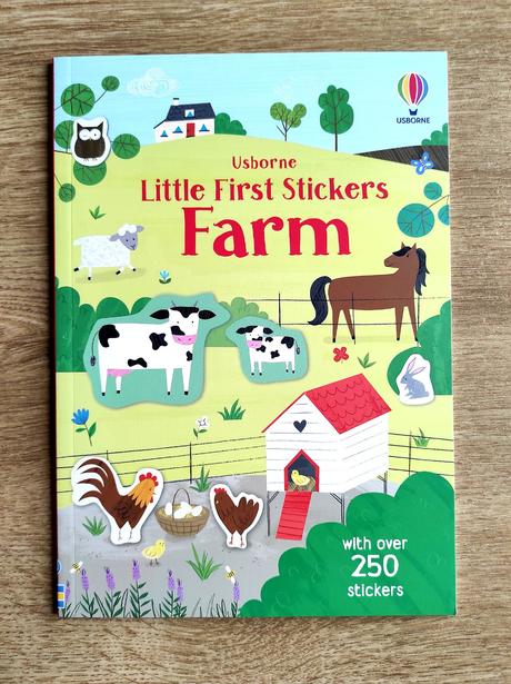 Nálepkové zošity od usborne, 