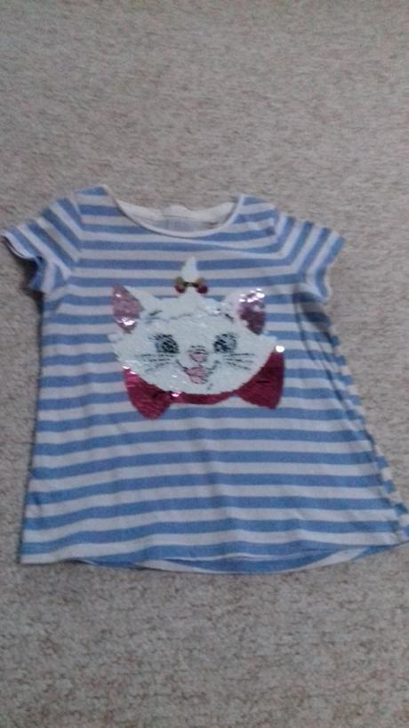 Tričko s flitrami, h&m,116