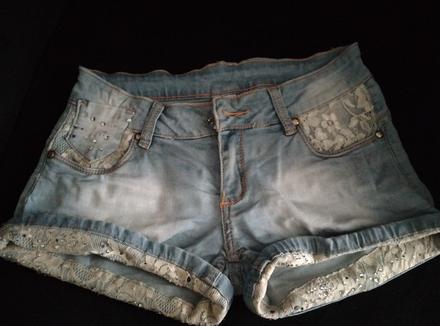 Riflové kraťasy - darujem k nákupu, s