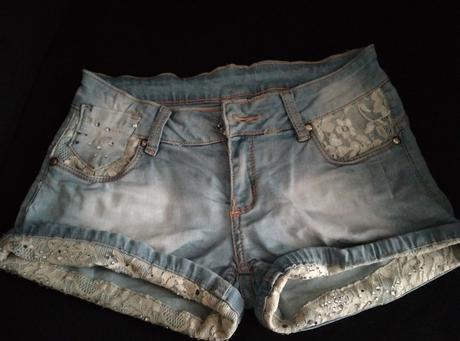 Riflové kraťasy - darujem k nákupu, s