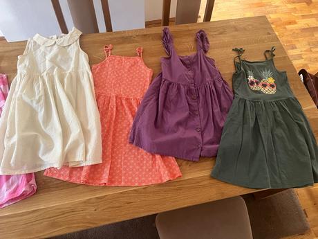 Mix letných šiat, h&m,128