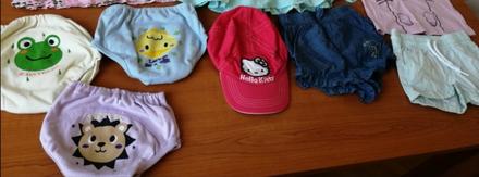 Predám krásne šortky 2x, nepremokavé slipy 2x, 86–98