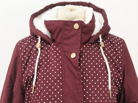 -bodkovaná kratšia bunda bonprix veľ. 36,38,42, bonprix,m