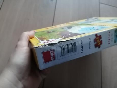 Dino puzzle krtko 3x55 dielov,