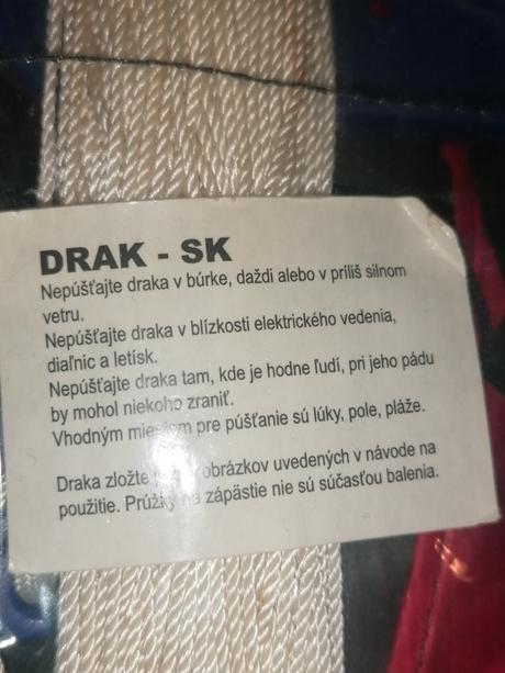 Drak lietajúci, 
