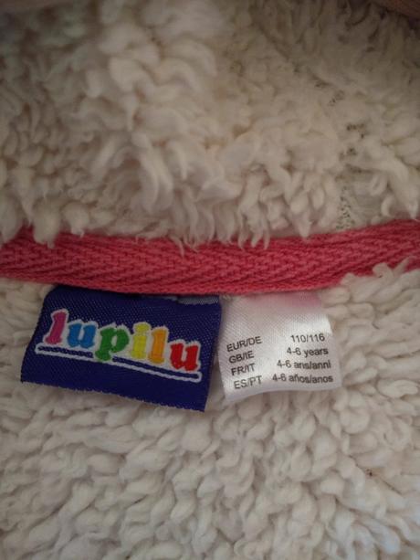 Tepla mikina, lupilu,110