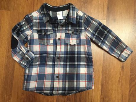 Flanelova košela, h&m,80