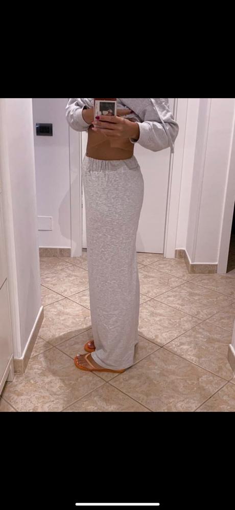 Široké padavé tepláky, xs