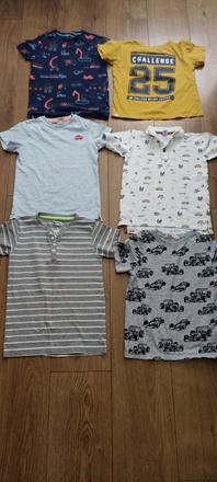 Tričká chlapec leto 128 next,h&m, reserved a iné, next,128