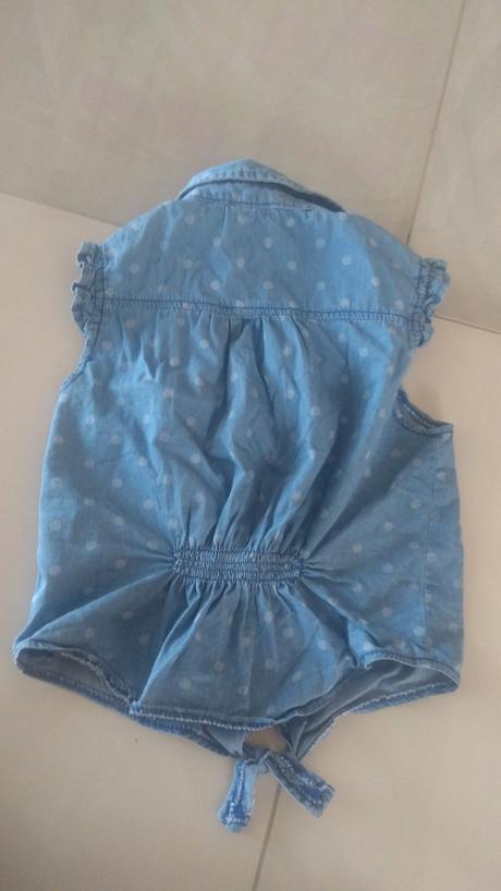 Letná riflova blúzička - tričko, lee cooper,134