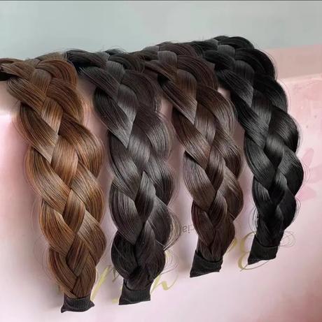 Dámska čelenka rybia kosť, 