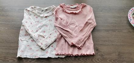 Tričká s dlhým rukavom, h&m,110