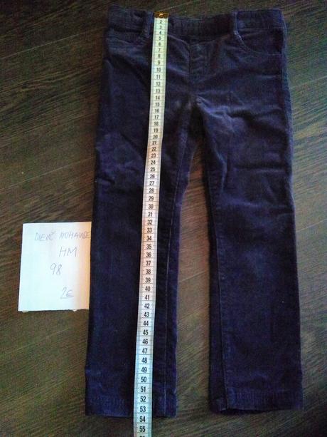 Dievčenské nohavice h&m 98, h&m,98