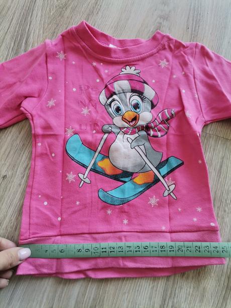 Dievčenska ružová mikina, 92