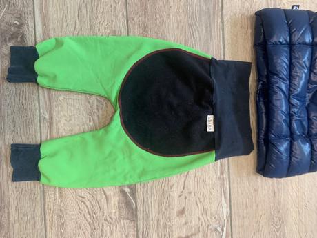 Vimba softshellové nohavice, benetton perová vesta, benetton,98