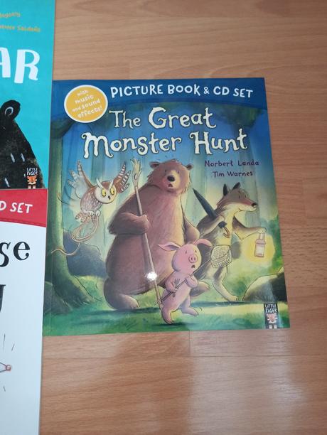 Picture book and cd set,