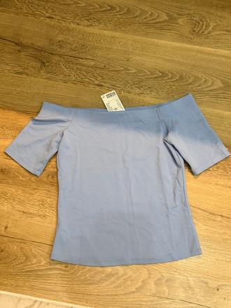 Tricko lodickovy výstrih, h&m,s