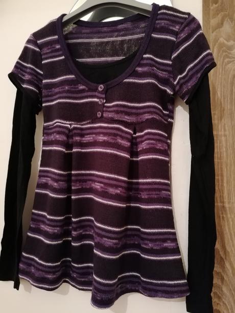 Svetrík a tričko v jednom, s