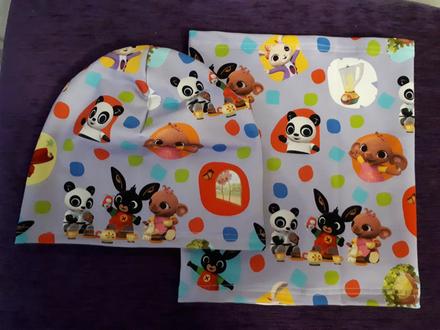 Set čiapka +nakrčnik bing, 62 - 134