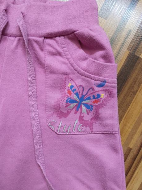 Tepláky s motýľom, lusa,98