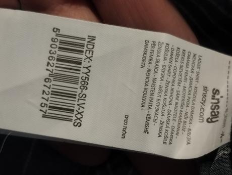 Blúzka xxs, sinsay,xs