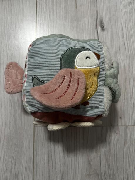 Little dutch plyšová kocka kvety a motýle, 