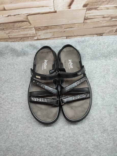 Kybun 40 1/3 - dámske kožené zdravotné sandále, 40